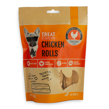 Chicken rolls 7 stk/pk 180 g - Maxi Zoo Danmark