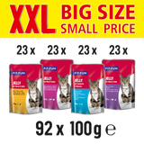 Adult Jelly, menuboks 4 varianter 92x100 g - Maxi Zoo Danmark
