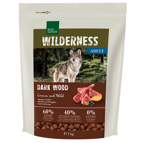 Adult Wilderness Dark Wood Wildlam 1 kg - Maxi Zoo Danmark