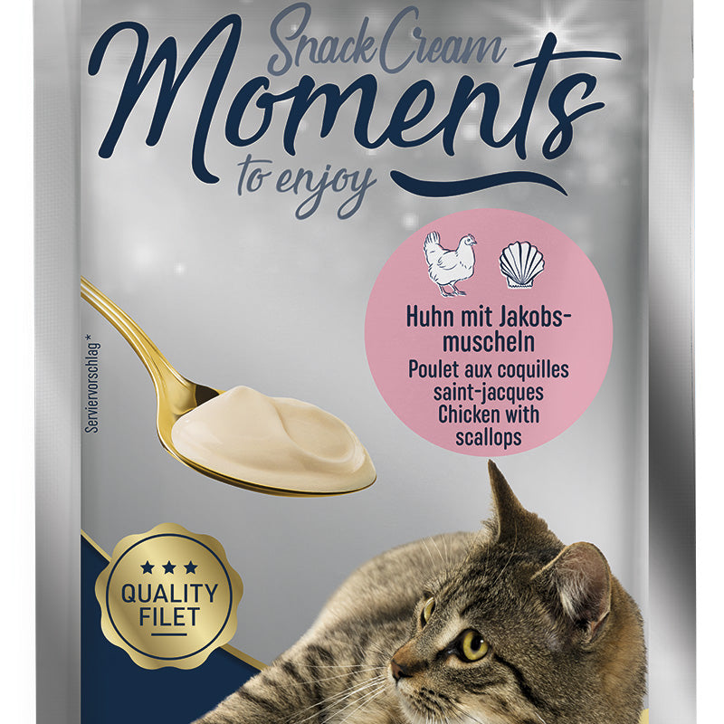 Snack Cream m/ kylling & kammusling, 100 g