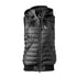 Vatteret Hundeluftervest Obelix S Black (sort)