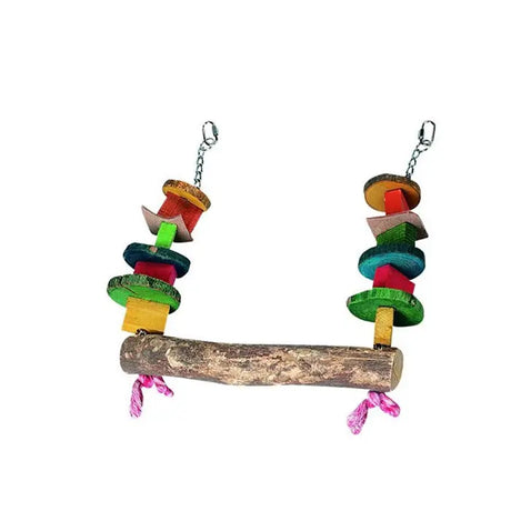 Gynge m/klodser Multifarvet 29,5 cm - Maxi Zoo Danmark