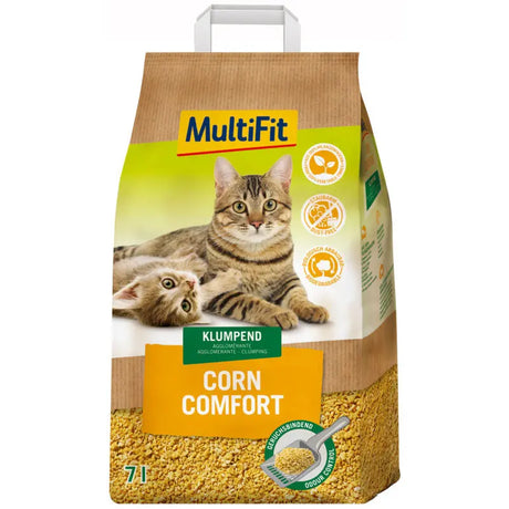 Kattegrus Corn Comfort klumpende 7 l - Maxi Zoo Danmark