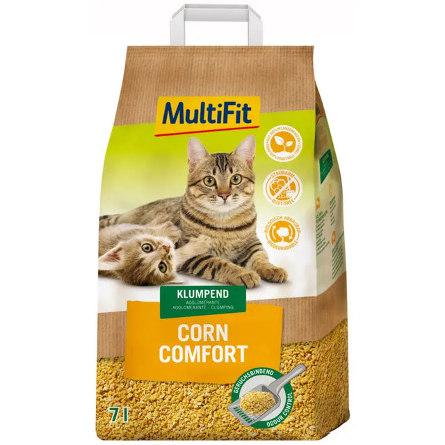 Kattegrus Corn Comfort klumpende 7 l - Maxi Zoo Danmark