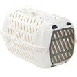 Transportboks 49x34x32 cm hvid - Maxi Zoo Danmark