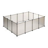 Modul løbegård plexiglas  45x30 cm 30 stk