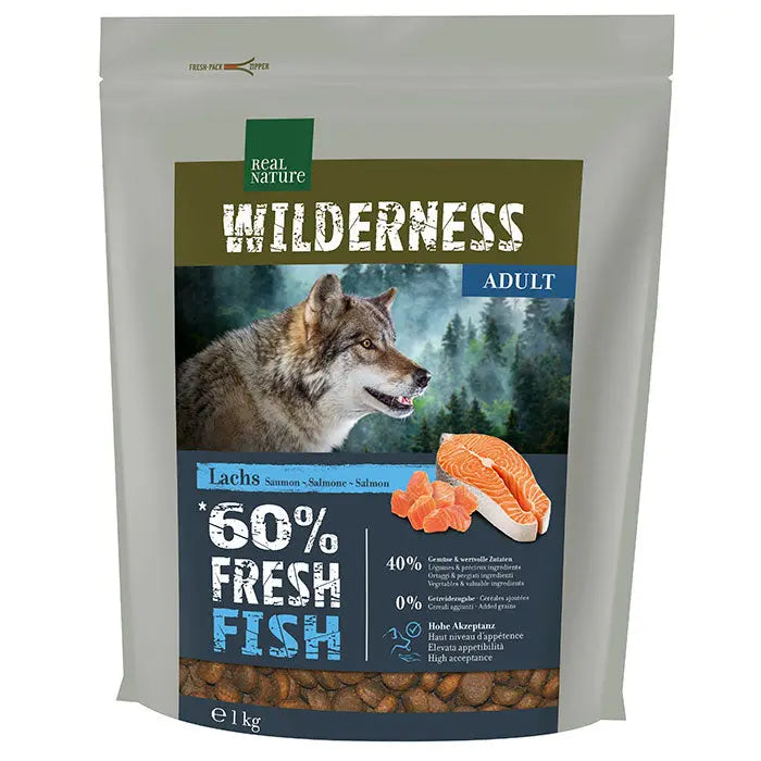 Adult Wilderness Fresh Fish 1 kg fisk - Maxi Zoo Danmark