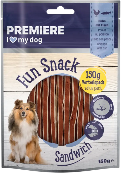 Meat sandwich kylling, fisk 150 g - Maxi Zoo Danmark