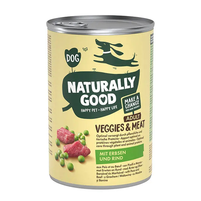 Adult ærter og okse 400 g - Maxi Zoo Danmark