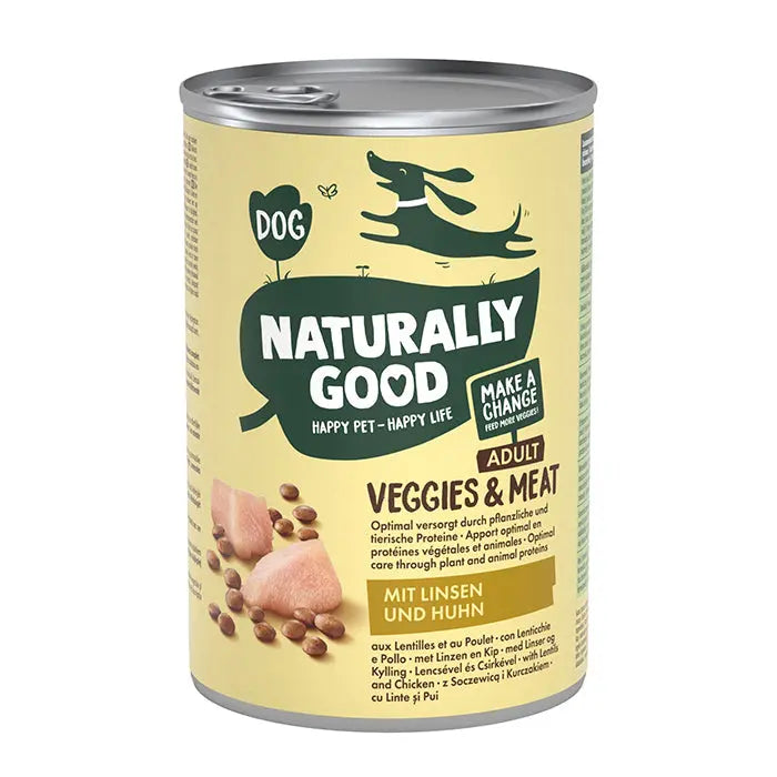Adult linser og kylling 400 g - Maxi Zoo Danmark