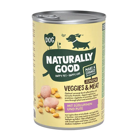 Junior ærter & kalkun 400 g - Maxi Zoo Danmark