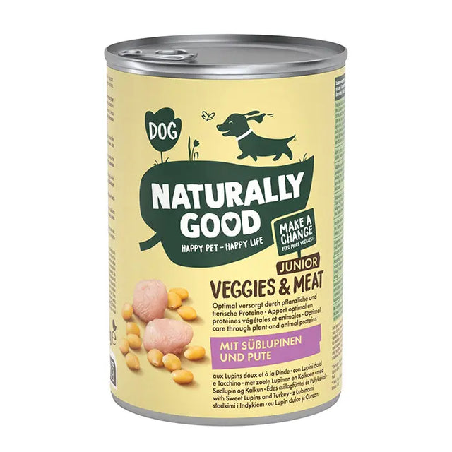 Junior ærter & kalkun 400 g - Maxi Zoo Danmark