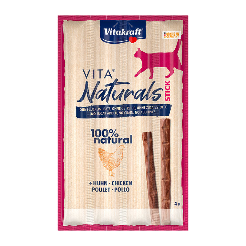 Vita Naturals Stick fjerkræ 4x5g - Maxi Zoo Danmark