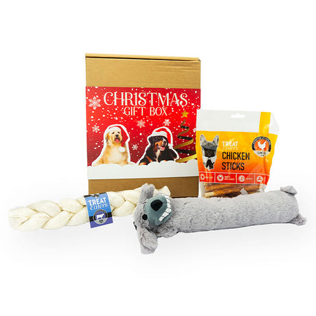 Julebox 3 dele - Maxi Zoo Danmark