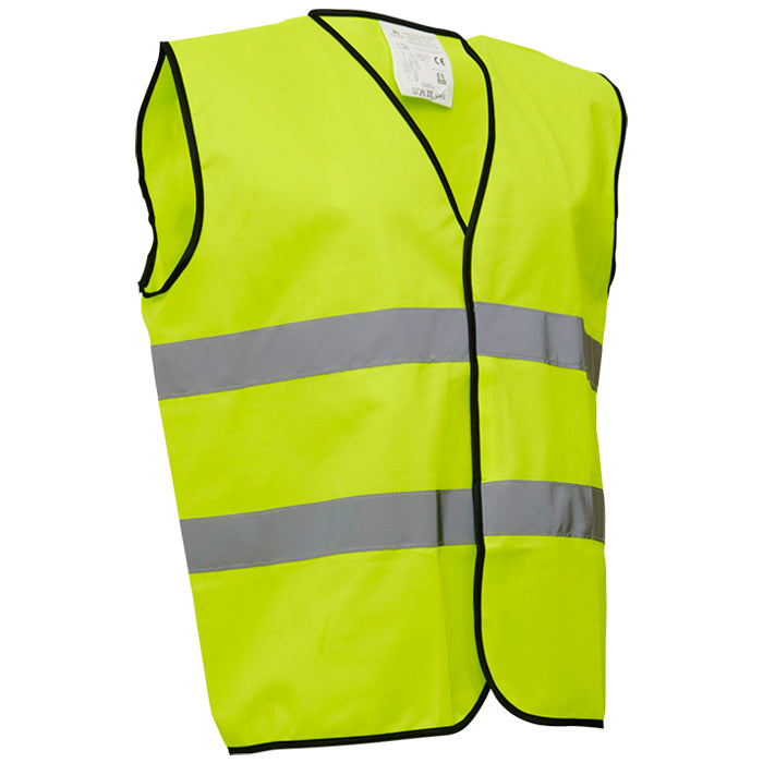 Sikkerhedsvest XL gul