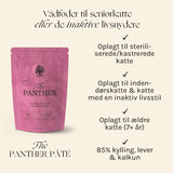 Adult The Panther Pâté, sterilised, kylling, lever & kalkun 12x85 g