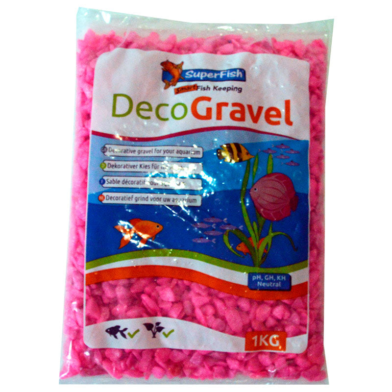 Akvariegrus 1 kg pink - Maxi Zoo Danmark