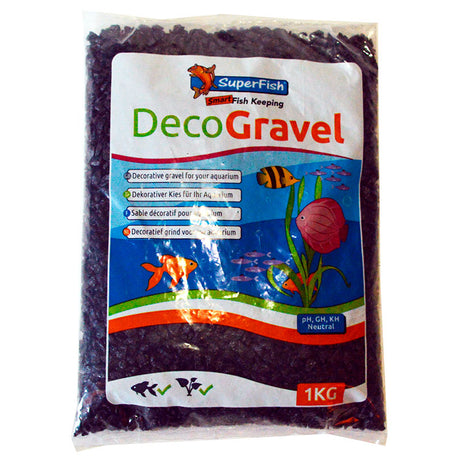 Akvariegrus 1 kg sort - Maxi Zoo Danmark