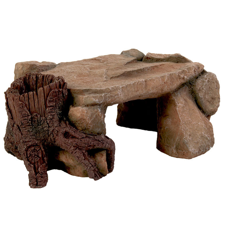 Klippegrotte M/Træstub25 cm - Maxi Zoo Danmark