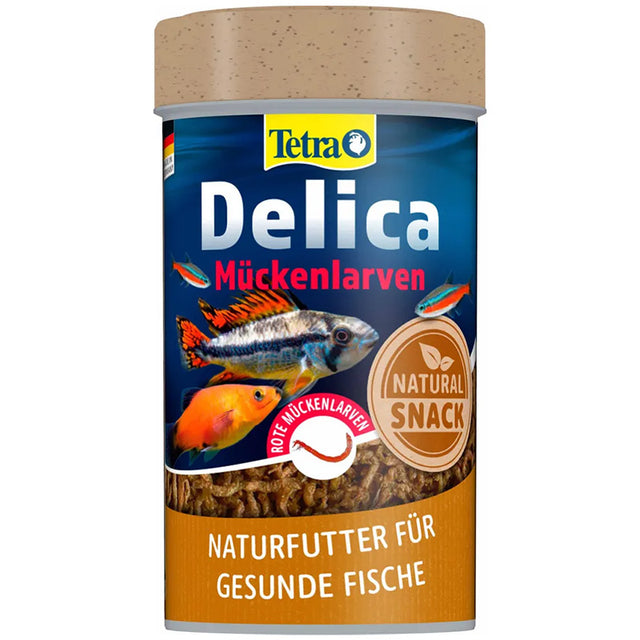 Delica Røde Myggelarver 100 ml - Maxi Zoo Danmark