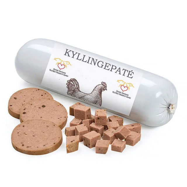Paté pølse kylling 800 g - Maxi Zoo Danmark