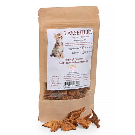 Frysetørret Laksefilét 50 g - Maxi Zoo Danmark