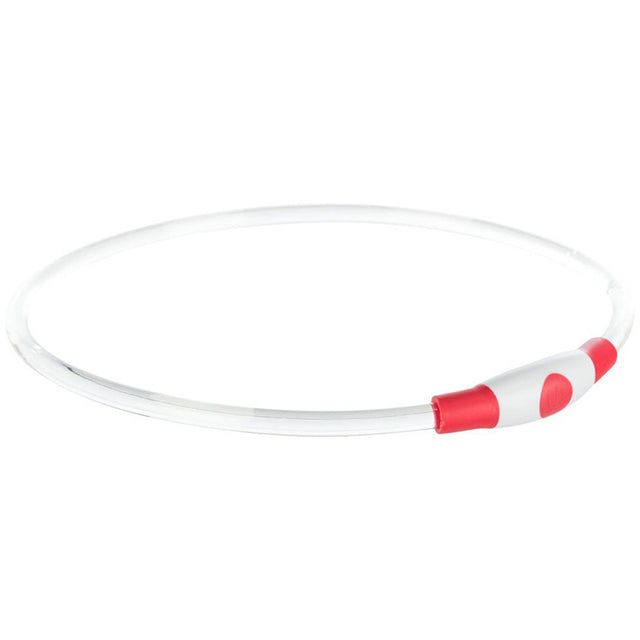Rød flash lys ring s/m - Maxi Zoo Danmark