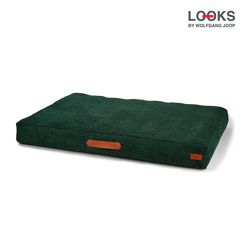 Hundeseng L 100x70x12 cm grøn