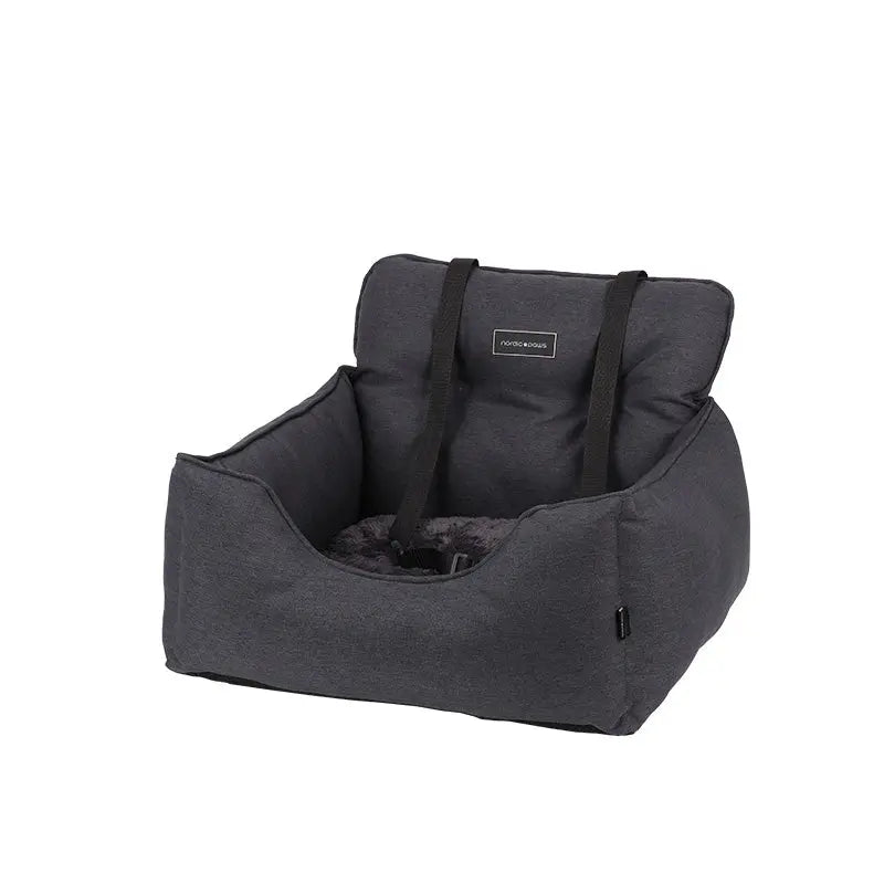 Cozy luksus bilsæde 53x50x35 cm koksgrå - Maxi Zoo Danmark