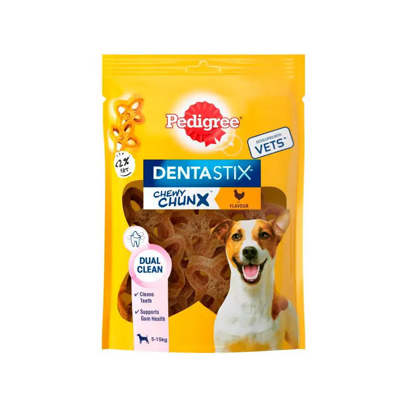 Denta Stix Chewy Chunx Mini kylling 68 g - Maxi Zoo Danmark