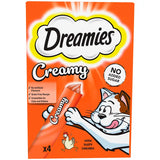 Dreamies Creamy kylling 4x10 g - Maxi Zoo Danmark