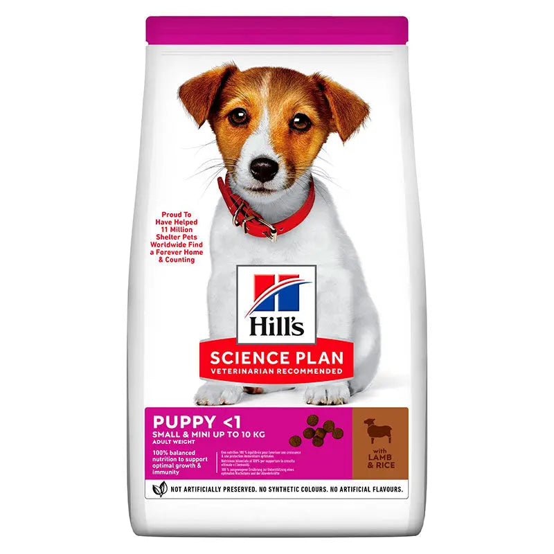 Puppy Small & Mini lam og ris 6 kg - Maxi Zoo Danmark
