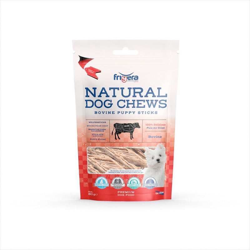 Natural Dog Chews hvalpepindeokse 60 g - Maxi Zoo Danmark