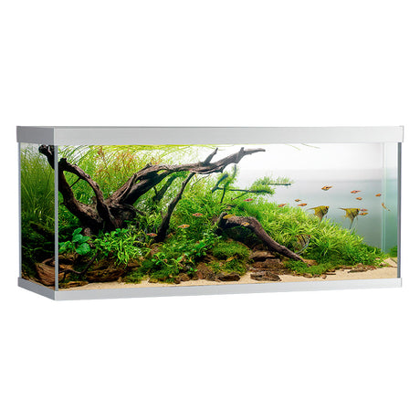 Akvarium ELEMENT  240 l 120x40x53 cm sølv