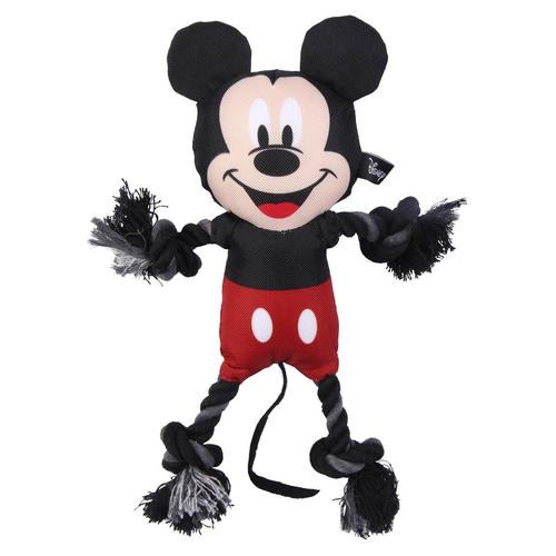 Hundelegetøj Mickey Mouse 13x26 cm m/reb
