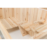 Rodent home wood 100x50x50 cm - Maxi Zoo Danmark