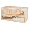 Rodent home wood 100x50x50 cm - Maxi Zoo Danmark