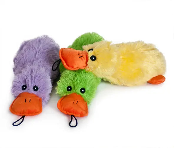 Plyslegetøj næbdyr 30 cm ass farver PARTY PETS