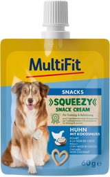 Squeezy snack Creamkylling, kokos 60 ml - Maxi Zoo Danmark