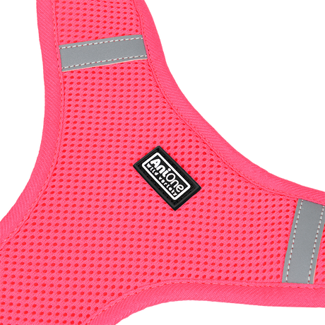 Nylonsele mesh 24-32 cm pink - Maxi Zoo Danmark