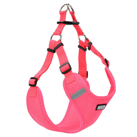 Nylonsele mesh 28-40 cm pink - Maxi Zoo Danmark