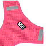 Nylonsele mesh 54-78 cm pink - Maxi Zoo Danmark