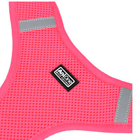 Nylonsele mesh 54-78 cm pink - Maxi Zoo Danmark