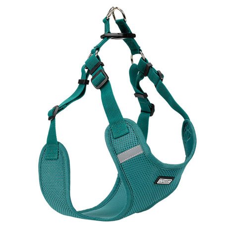 Nylonsele mesh 24-32 cm grøn - Maxi Zoo Danmark