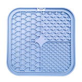 Slikkemåtte 20x20 cm lyseblå - Maxi Zoo Danmark