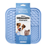 Slikkemåtte 20x20 cm lyseblå - Maxi Zoo Danmark