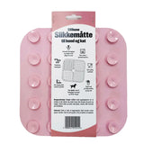 Slikkemåtte 20x20 cm lyserød - Maxi Zoo Danmark
