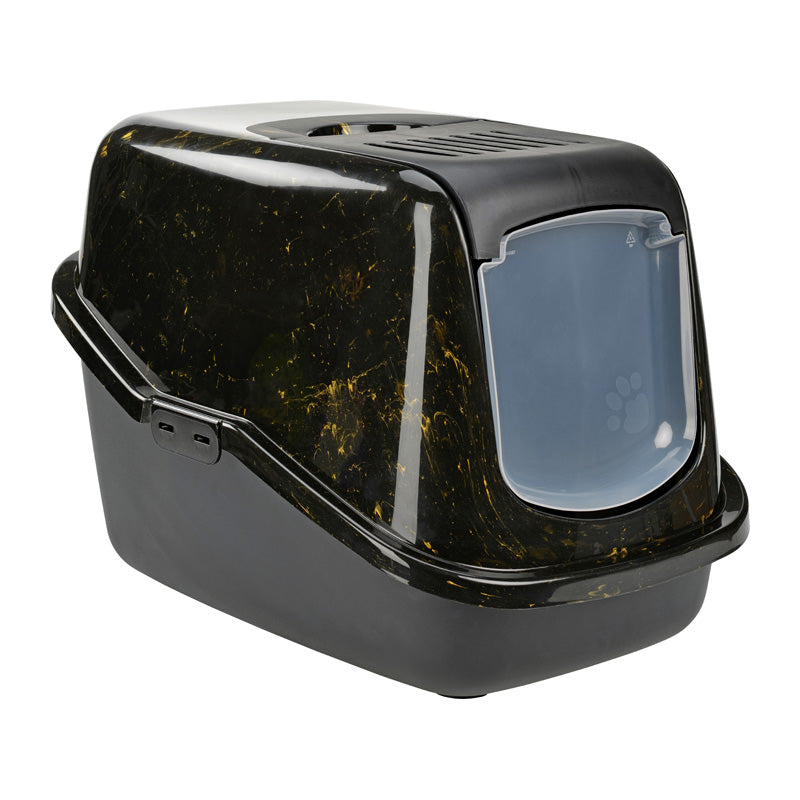 Kattetoilet Marble sort