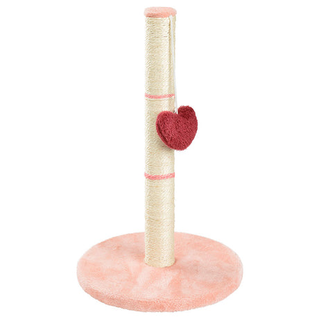 Kradsesøjle Pepe & Kitty⌀30x50 cm abrikos - Maxi Zoo Danmark