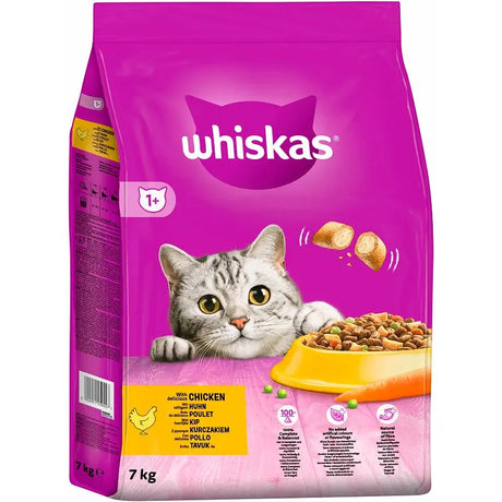Adult 1+ kylling 7 kg WHISKAS